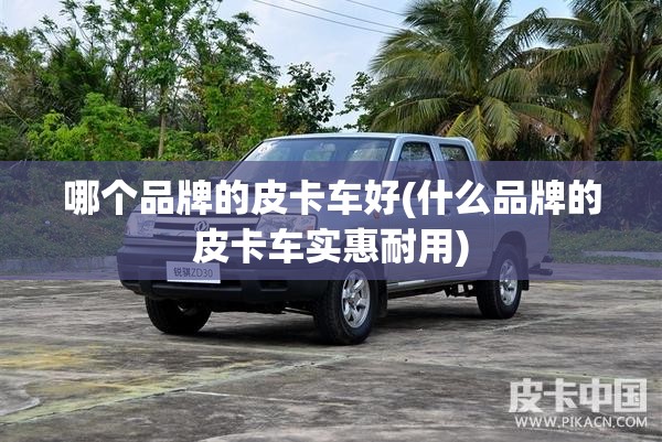 哪个品牌的皮卡车好(什么品牌的皮卡车实惠耐用) 哪个品牌的皮卡车好(什么品牌的皮卡车实惠耐用)