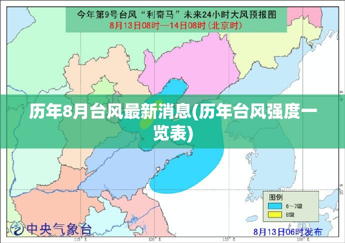 历年8月台风最新消息(历年台风强度一览表)