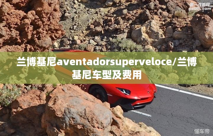 兰博基尼aventadorsuperveloce/兰博基尼车型及费用