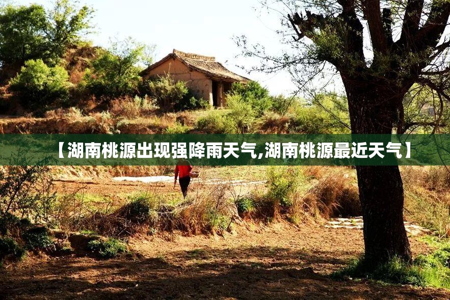 【湖南桃源出现强降雨天气,湖南桃源最近天气】