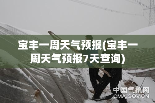 宝丰一周天气预报(宝丰一周天气预报7天查询) 宝丰一周天气预报(宝丰一周天气预报7天查询)