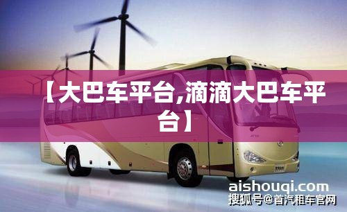 【大巴车平台,滴滴大巴车平台】