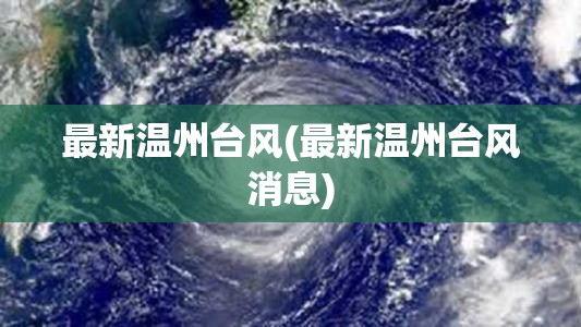 最新温州台风(最新温州台风消息)