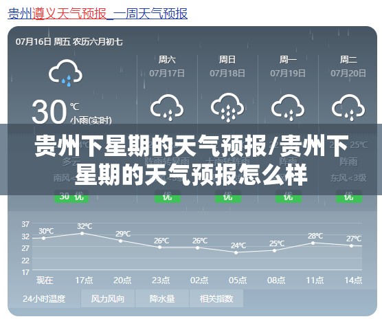 贵州下星期的天气预报/贵州下星期的天气预报怎么样 贵州下星期的天气预报/贵州下星期的天气预报怎么样