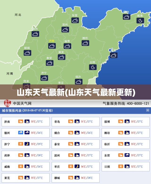 山东天气最新(山东天气最新更新)