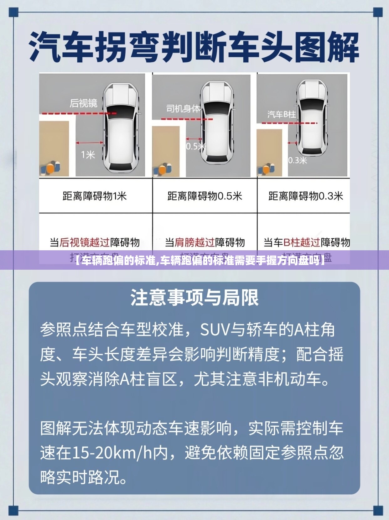 【车辆跑偏的标准,车辆跑偏的标准需要手握方向盘吗】 【车辆跑偏的标准,车辆跑偏的标准需要手握方向盘吗】