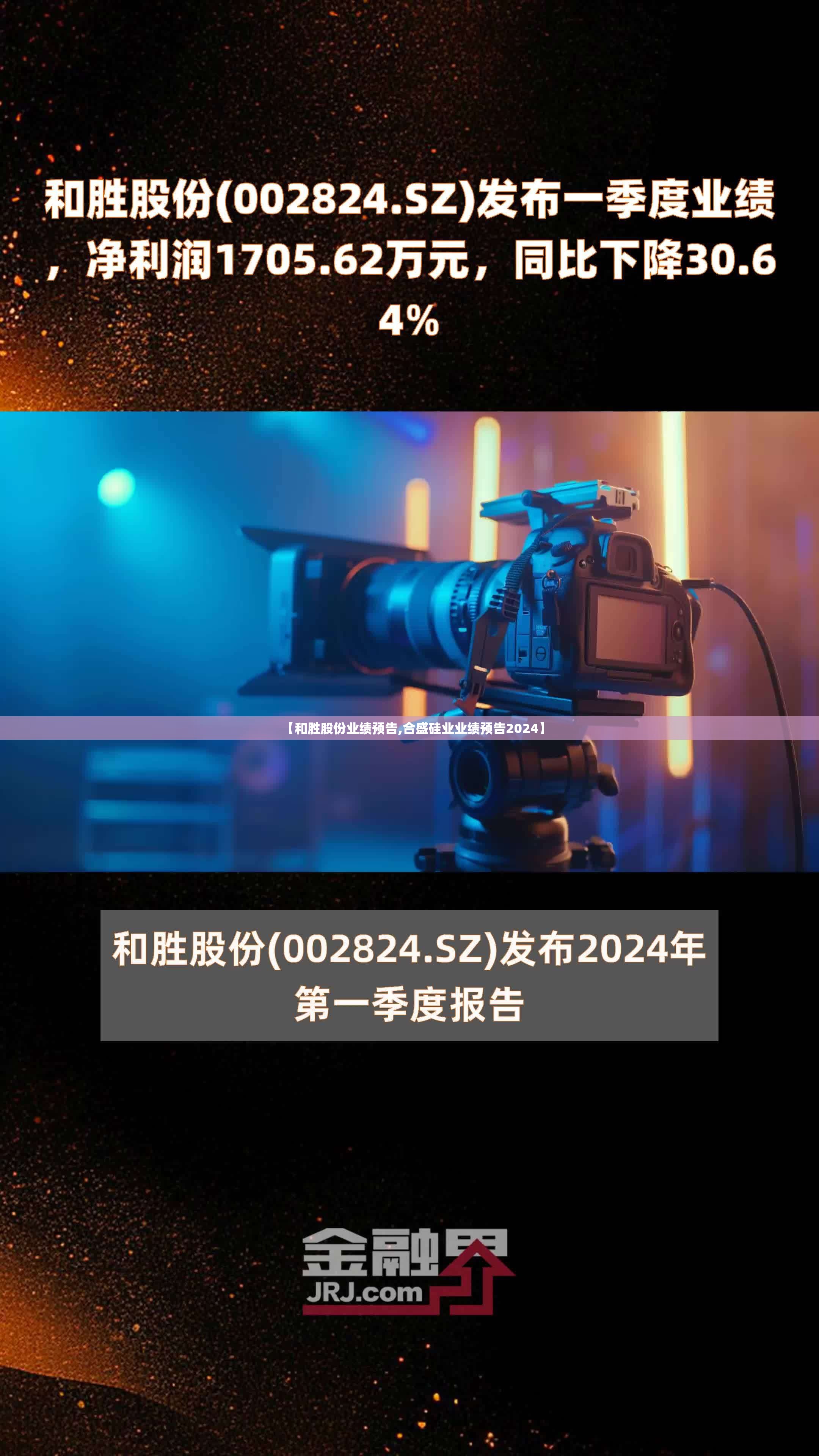 【和胜股份业绩预告,合盛硅业业绩预告2024】