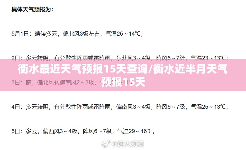 衡水最近天气预报15天查询/衡水近半月天气预报15天 衡水最近天气预报15天查询/衡水近半月天气预报15天