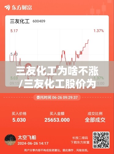 三友化工为啥不涨/三友化工股价为何下跌